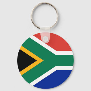 Porte-clés Keychain with Flag of South Africa