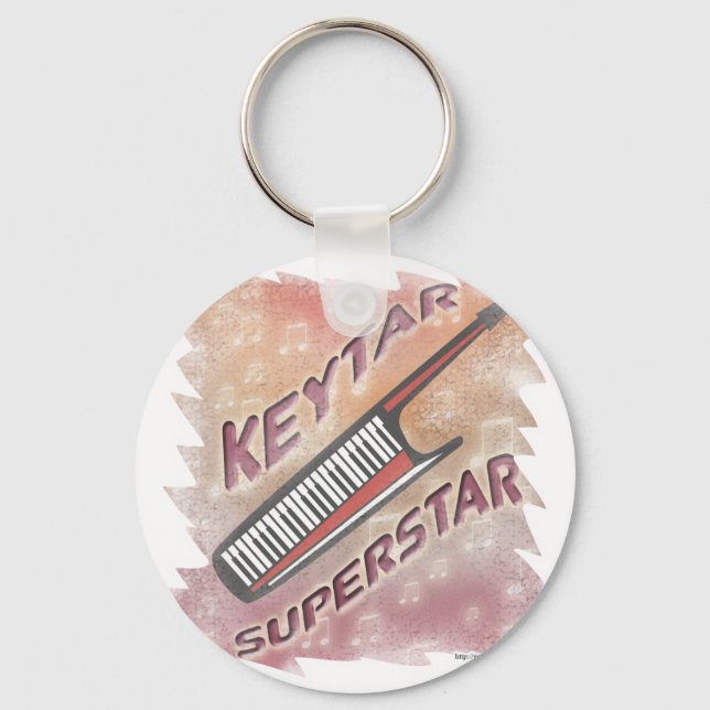 Porte-clés Keytar Superstar (Recto)
