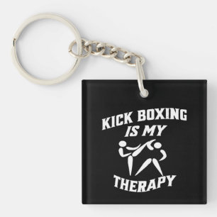 Porte-clés Kick Boxing est ma conception Cool thérapeutique