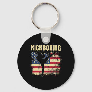 Porte-clés Kickboxing - Entraîneur d'arts martiaux mixtes Kic