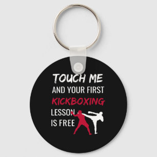 Porte-clés Kickboxing Kick Boxing Sensei T Shirt Don