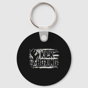 Porte-clés Kickboxing Kickboxer États-Unis Drapeau Américain