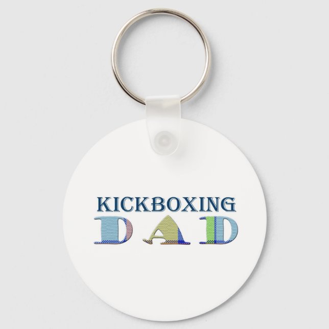 Porte-clés KickboxingPapa (Recto)