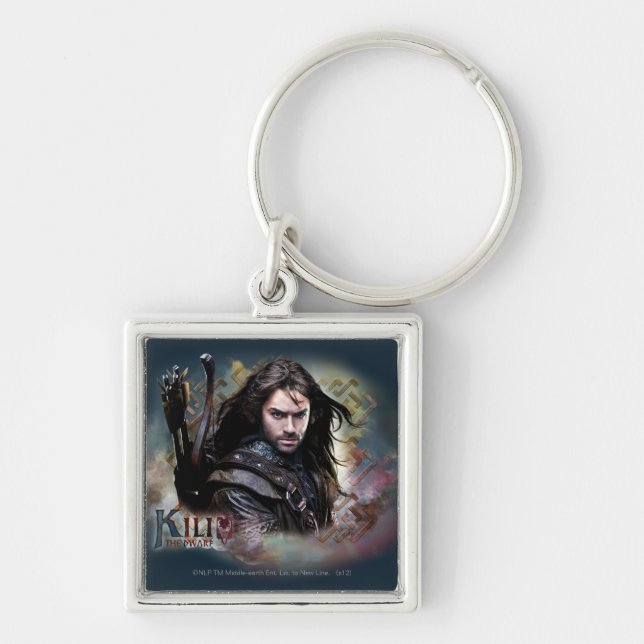 Porte-clés KILI THE DWARF™ Avec Nom (Devant)