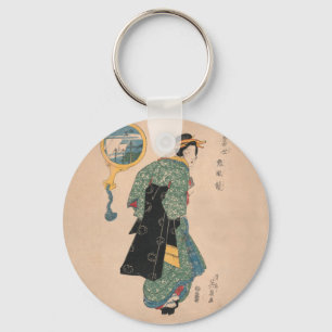 Porte-clés Kimono Woman Courtesan