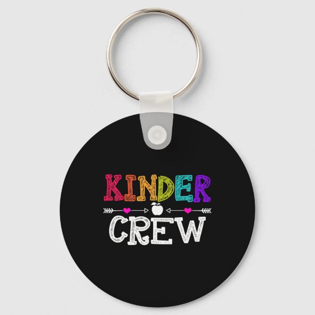 Porte-clés Kinder Crew Ck To School Kindergarten Teacher Stud (Recto)