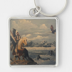 Porte-clés Kindred Spirits, Original de Gary Poling