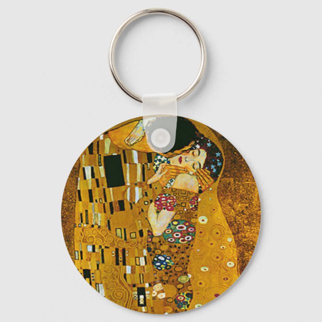 Porte-clés Kiss, Fine Art de Klimt, (Recto)