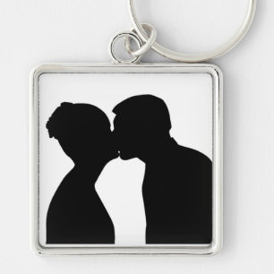 PORTE-CLÉS KISSING COUPLE