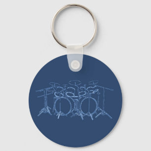 Porte-clés Kit de 10 pièces pour tambour : Plan directeur:
