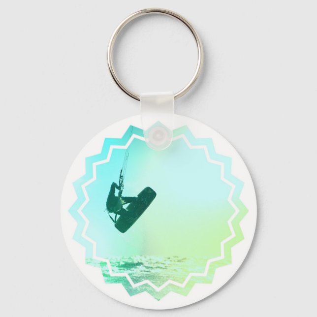 Porte-clés Kiteboard Porte - clé aérien (Recto)