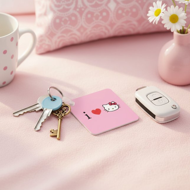 Porte-clés Kitty Keychain (Créateur téléchargé)