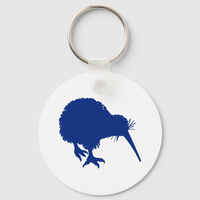 Porte-clés Kiwi bleu (Recto)