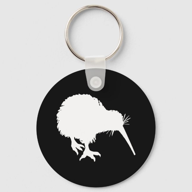 Porte-clés Kiwi Silhouette (Recto)