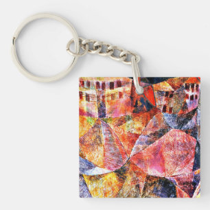 Porte-clés Klee - L'Hôtel, célèbre peinture,