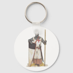 Porte-clés Knight Templar Medieval