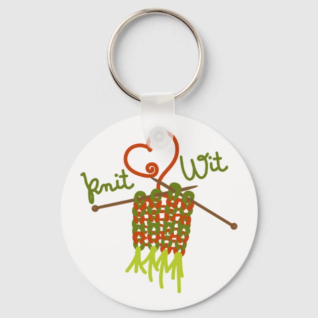 Porte-clés Knit Wit (Recto)