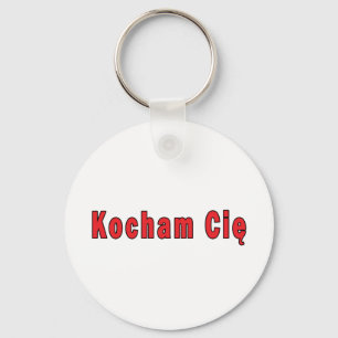 Porte-clés Kocham cie - Je t'aime
