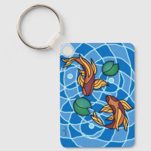 Porte-clés Koi Pond