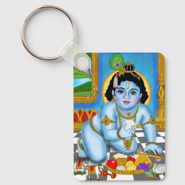 Porte-clés Krishna enfant (Recto)