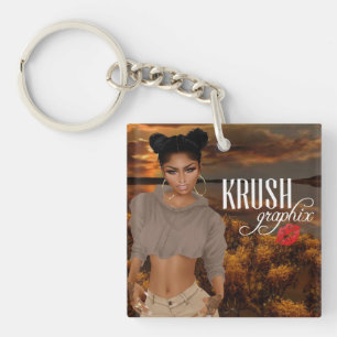 Porte-clés Krush Graphix par Ahsek Novel Porte - clé 4