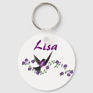 Porte-clés KRW Nom personnalisé Porte - clé de colibri