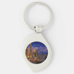Porte-clés Kuala Lumpur, tours jumelles Petronas,
