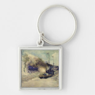Porte-clés La bataille entre la flotte de la Mer Noire et