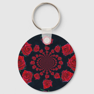 Porte-clés La beauté des Roses : Imaginaire floral