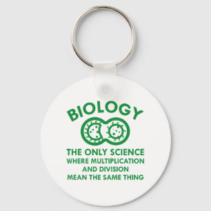 Porte-clés La biologie est dans mes gènes