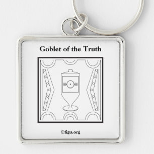 Porte-clés La brochure du symbole de vérité