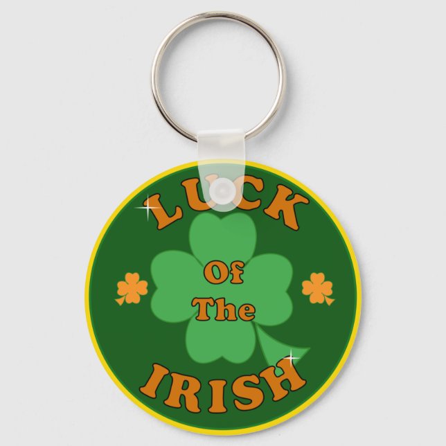Porte-clés La Chance Du Porte - clé Irlandais (Recto)