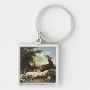 Porte-clés La chasse à cerfs communs, 1718