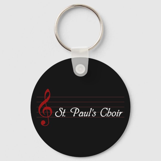 Porte-clés La chorale de St. Paul (Recto)