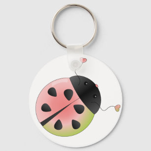 Porte-clés La coccinelle rare de pastèque