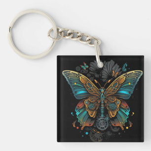Porte-clés la conception papillon