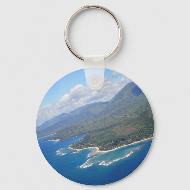 Porte-clés La côte de Kauai (Recto)