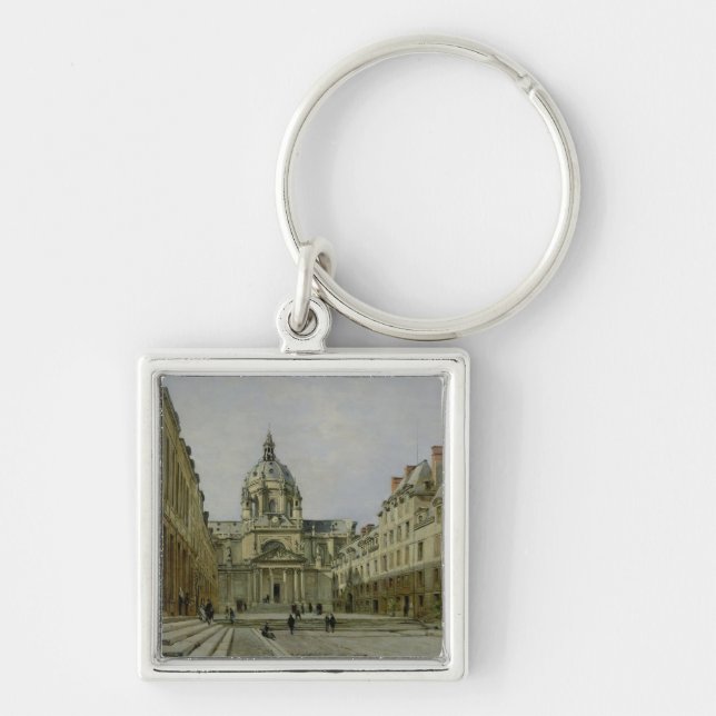Porte-clés La cour du vieux Sorbonne, 1886 (Devant)