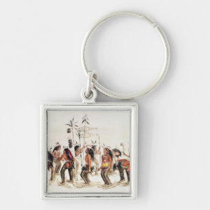 Porte-clés La danse de raquette
