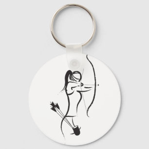 Porte-clés La femelle Recurve Archer