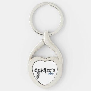 Porte-clés La femme du soldat