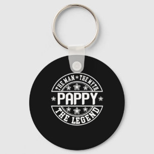 Porte-clés La fête des pères   Pappy l'homme le mythe la lége