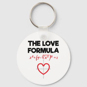 Porte-clés La Formule d'Amour Amusante Saint Valentin