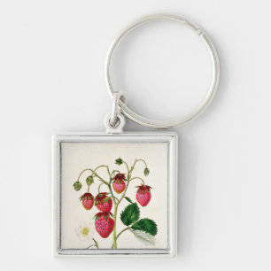 Porte-clés La fraise de Roseberry, gravée par Watte