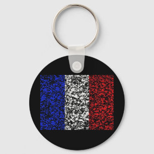 Porte-clés La France - drapeau