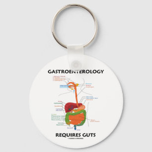 Porte-clés La gastroentérologie exige des entrailles