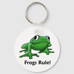 Porte-clés La grenouille est la règle !