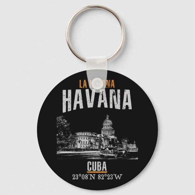Porte-clés La Havane (Recto)