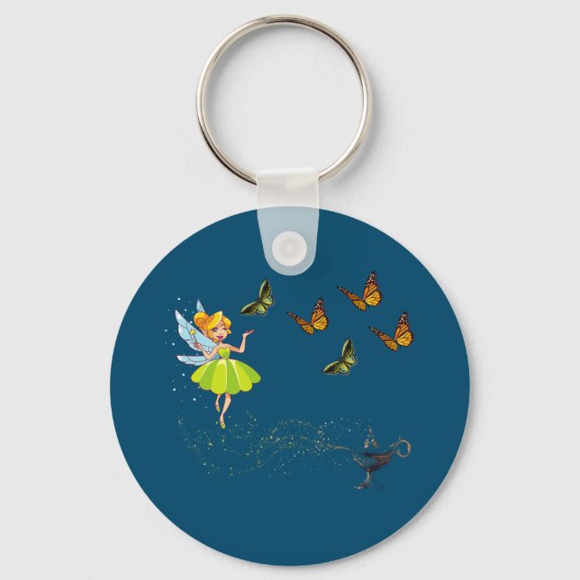 Porte-clés La lampe magique (Recto)