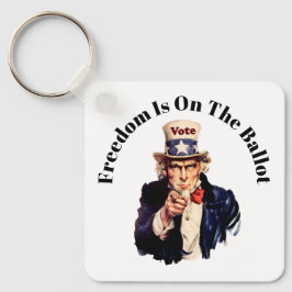 Porte-clés La Liberté Est Au Vote En 2026